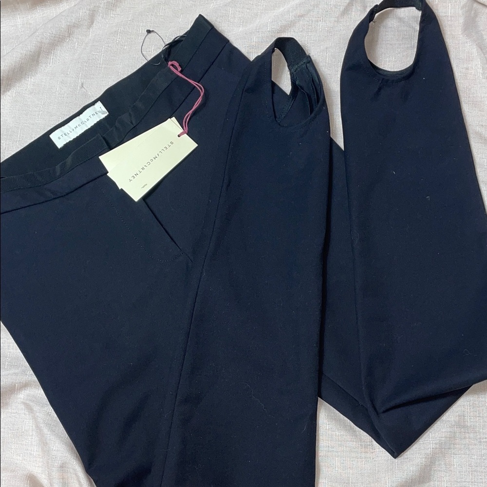 RARE!! Stella McCartney Black Stirrup Pants